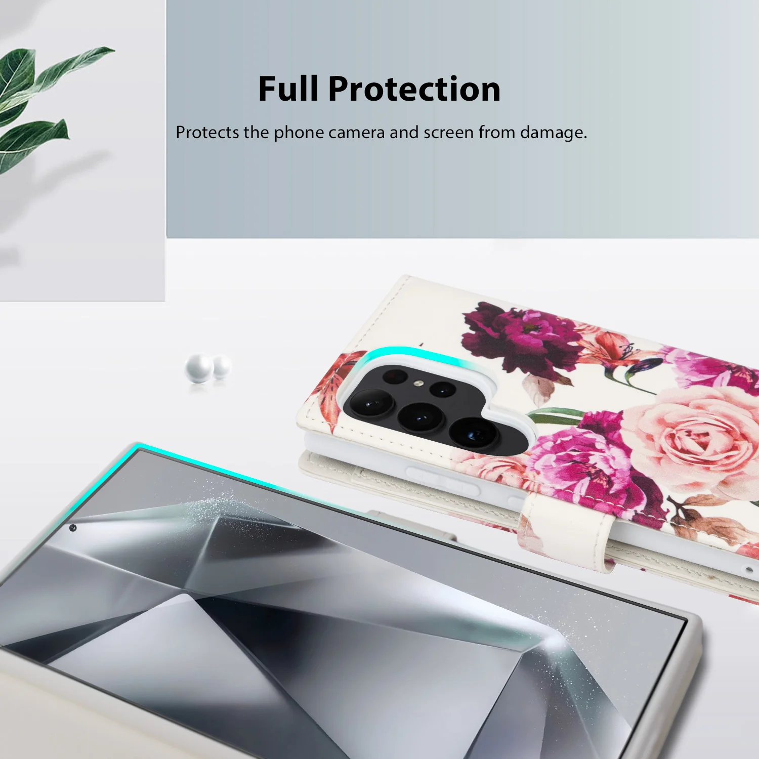 Tough On Samsung Galaxy S24 Ultra Wallet Leather Case - Image 23