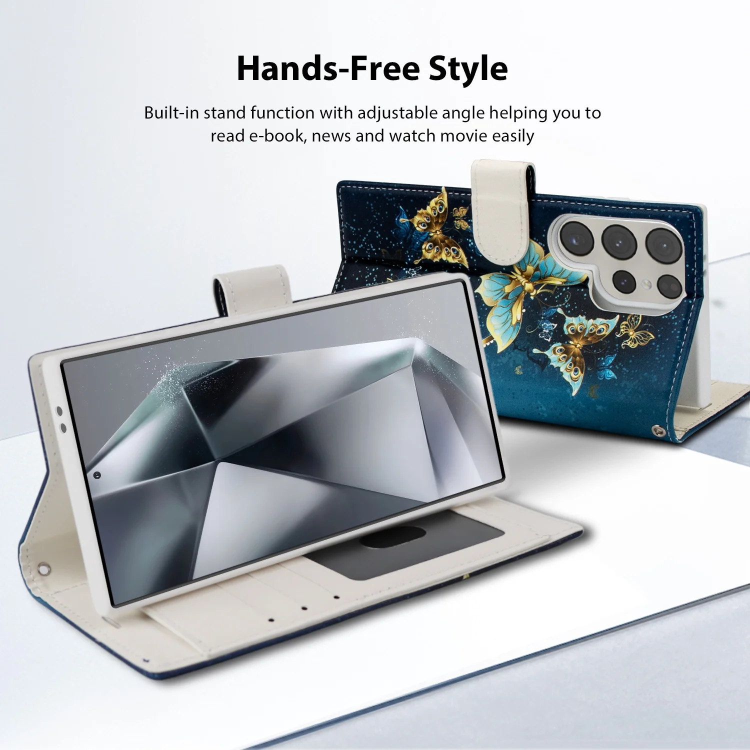 Tough On Samsung Galaxy S24 Ultra Wallet Leather Case - Image 28