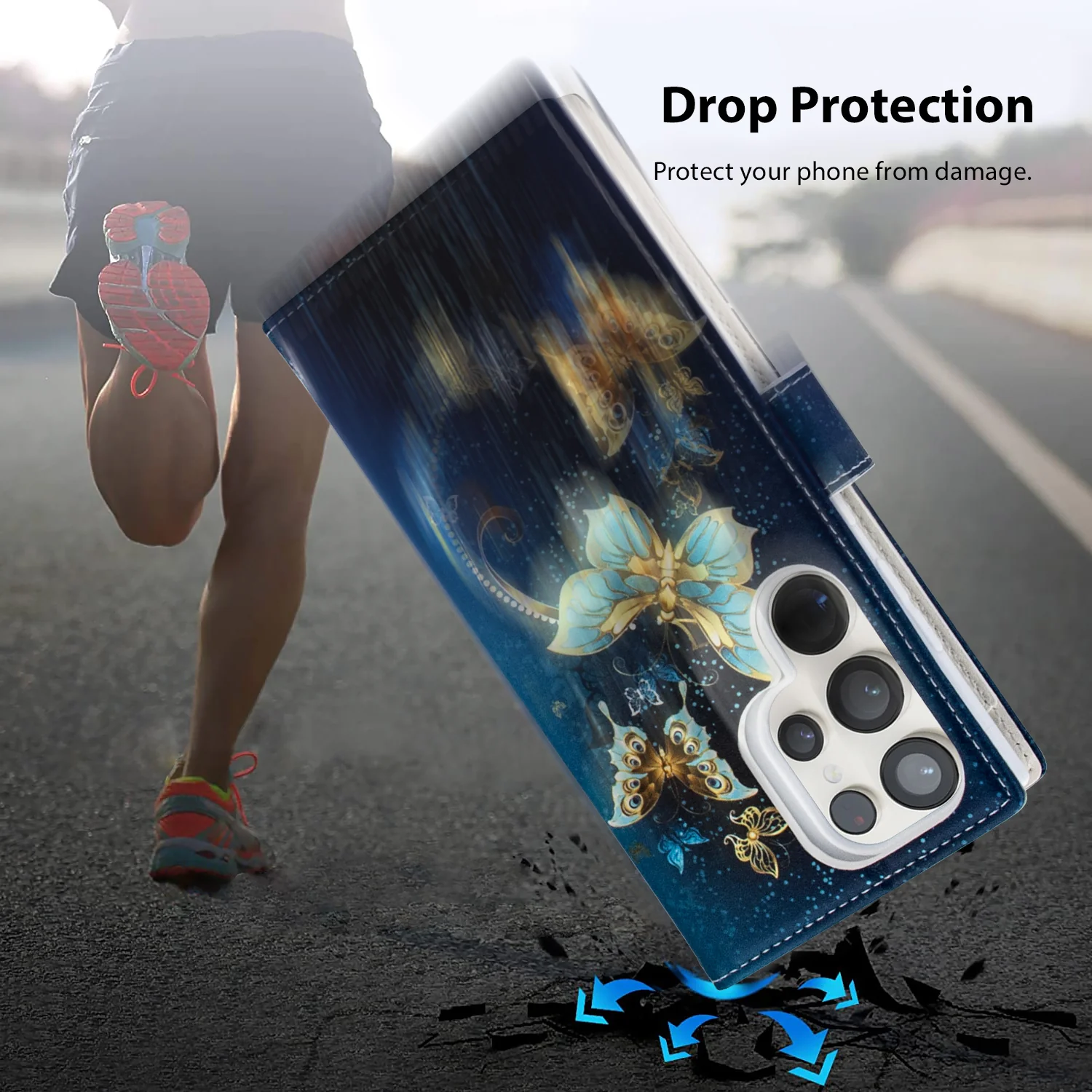 Tough On Samsung Galaxy S24 Ultra Wallet Leather Case - Image 29