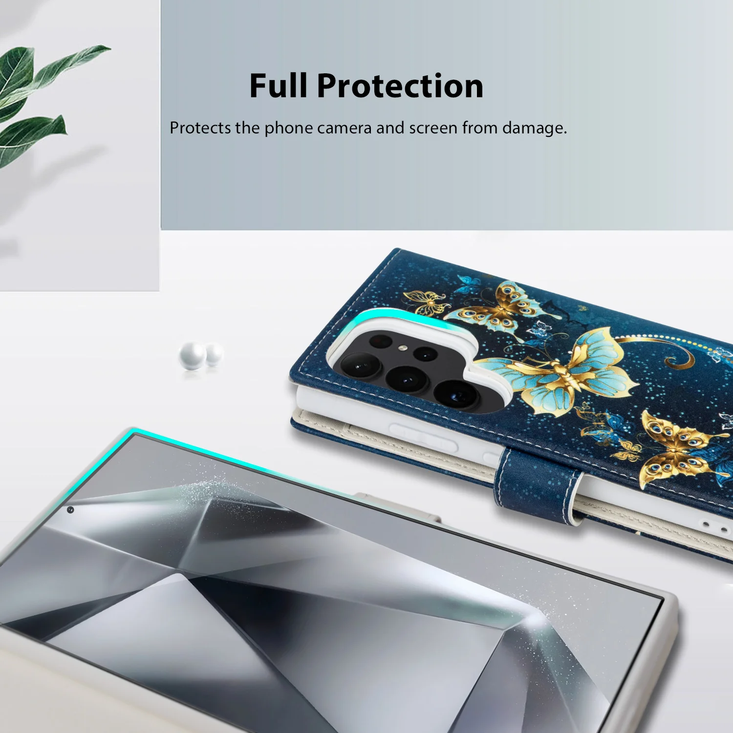 Tough On Samsung Galaxy S24 Ultra Wallet Leather Case - Image 31