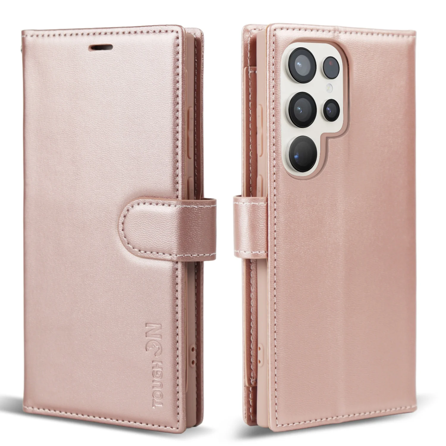 Tough On Samsung Galaxy S24 Ultra Wallet Leather Case - Image 9