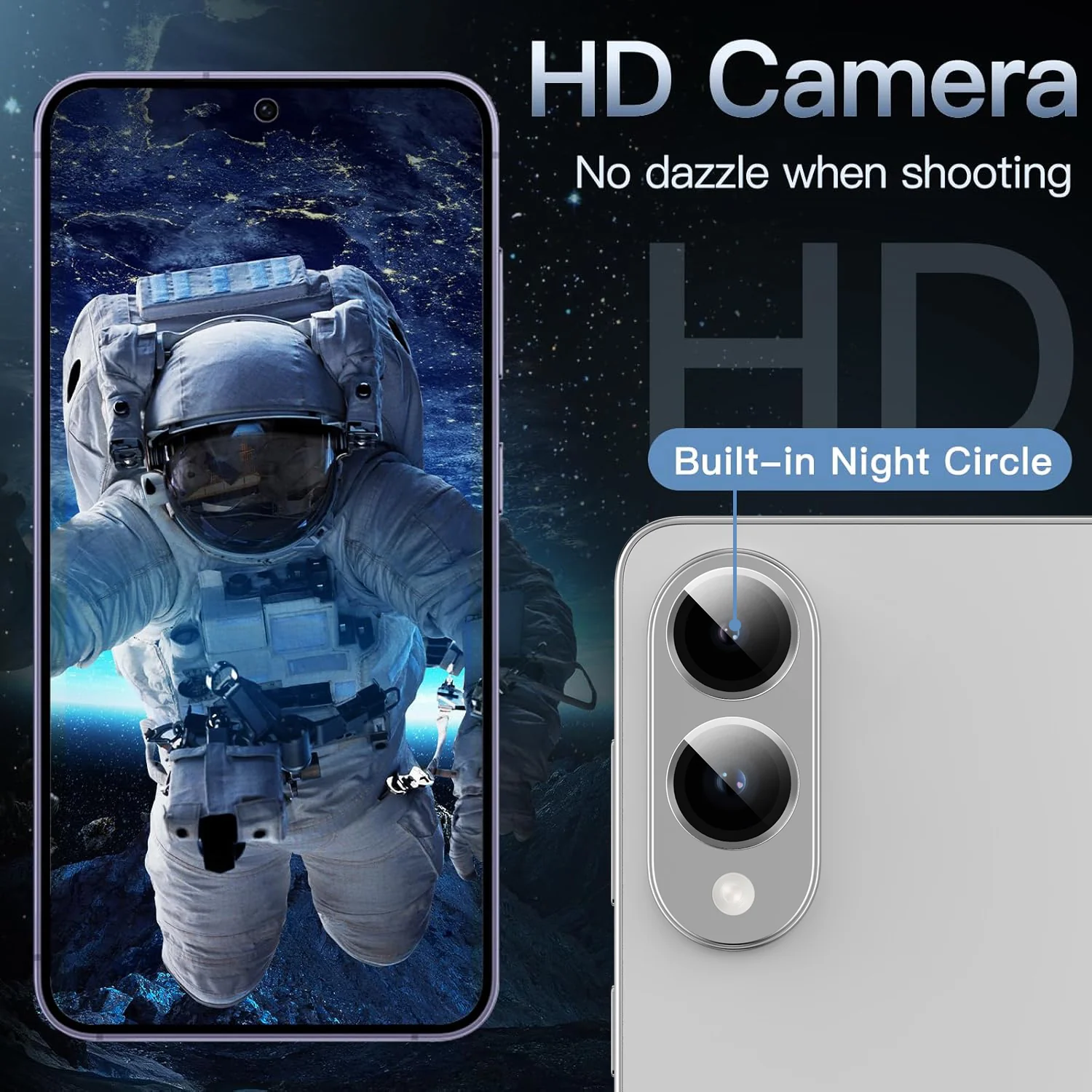 Tough On Samsung Galaxy S25 Edge Camera Lens Protector - Image 4