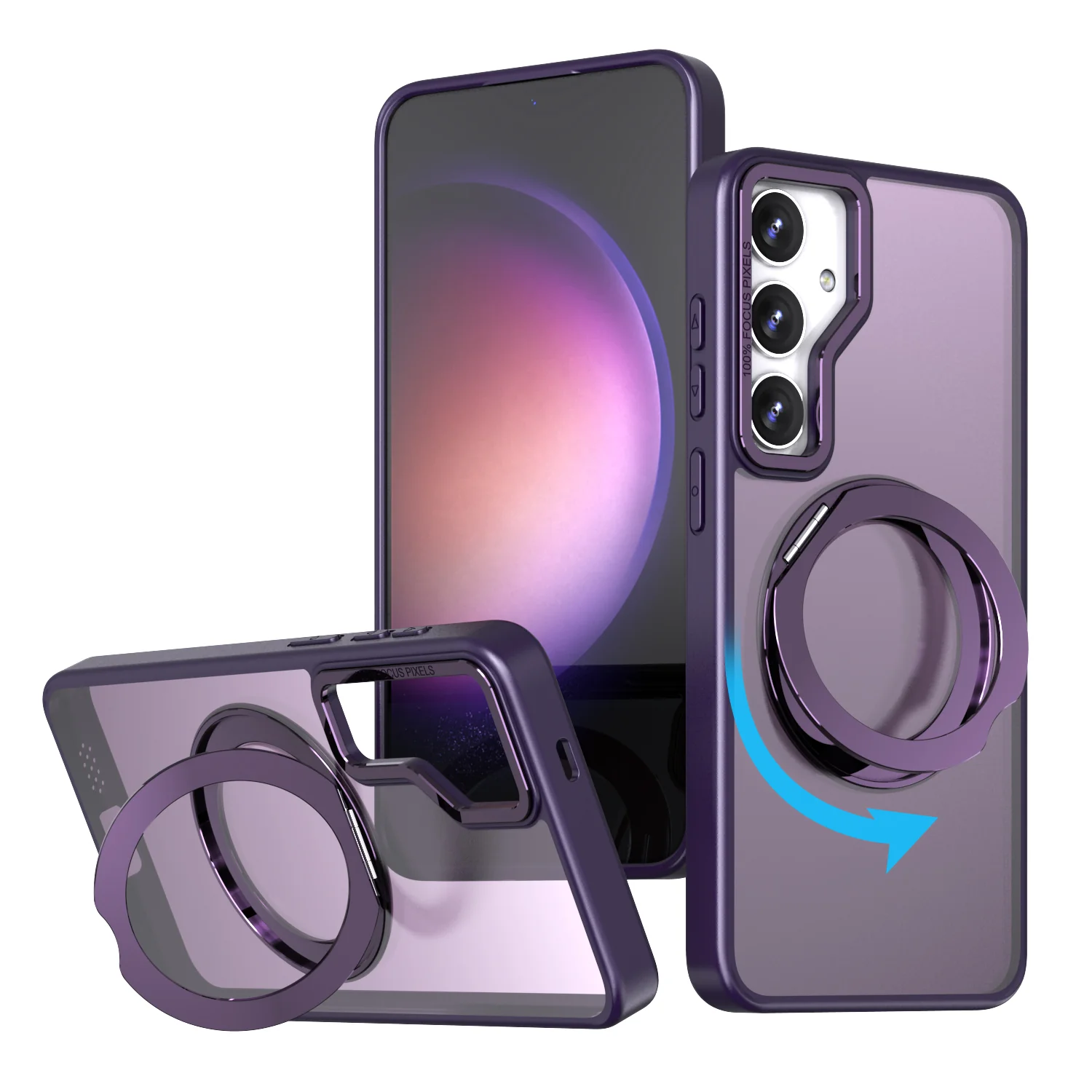 Tough On Samsung Galaxy S25 FE Case 360° Rotate Stand With MagSafe - Image 7