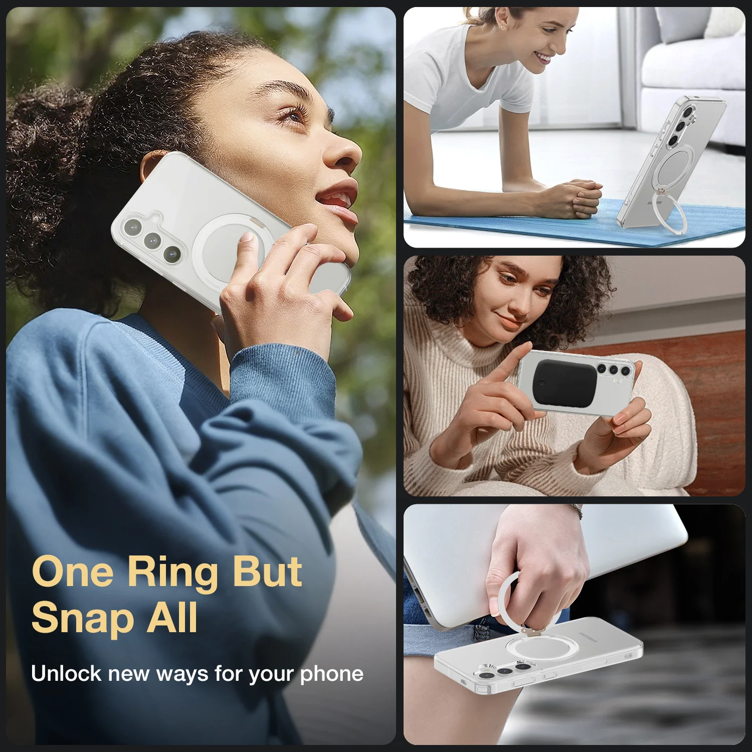 Tough On Samsung Galaxy S25 Plus Case 360° Rotate Stand With MagSafe - Image 4