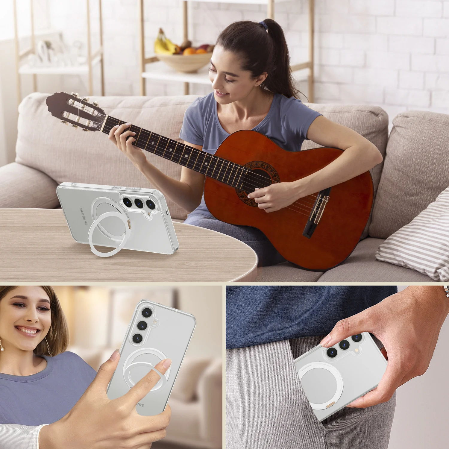 Tough On Samsung Galaxy S25 Plus Case 360° Rotate Stand With MagSafe - Image 7