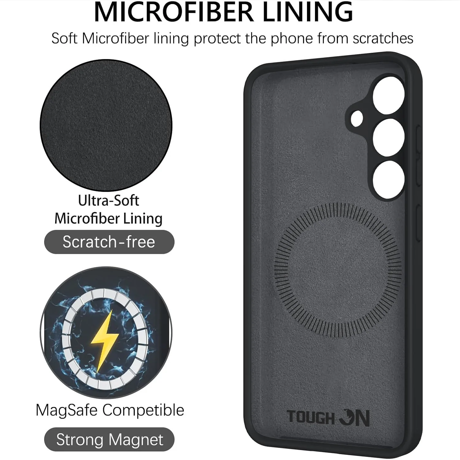 Tough On Samsung Galaxy S25 Plus Liquid Silicone Case with MagSafe - Image 4