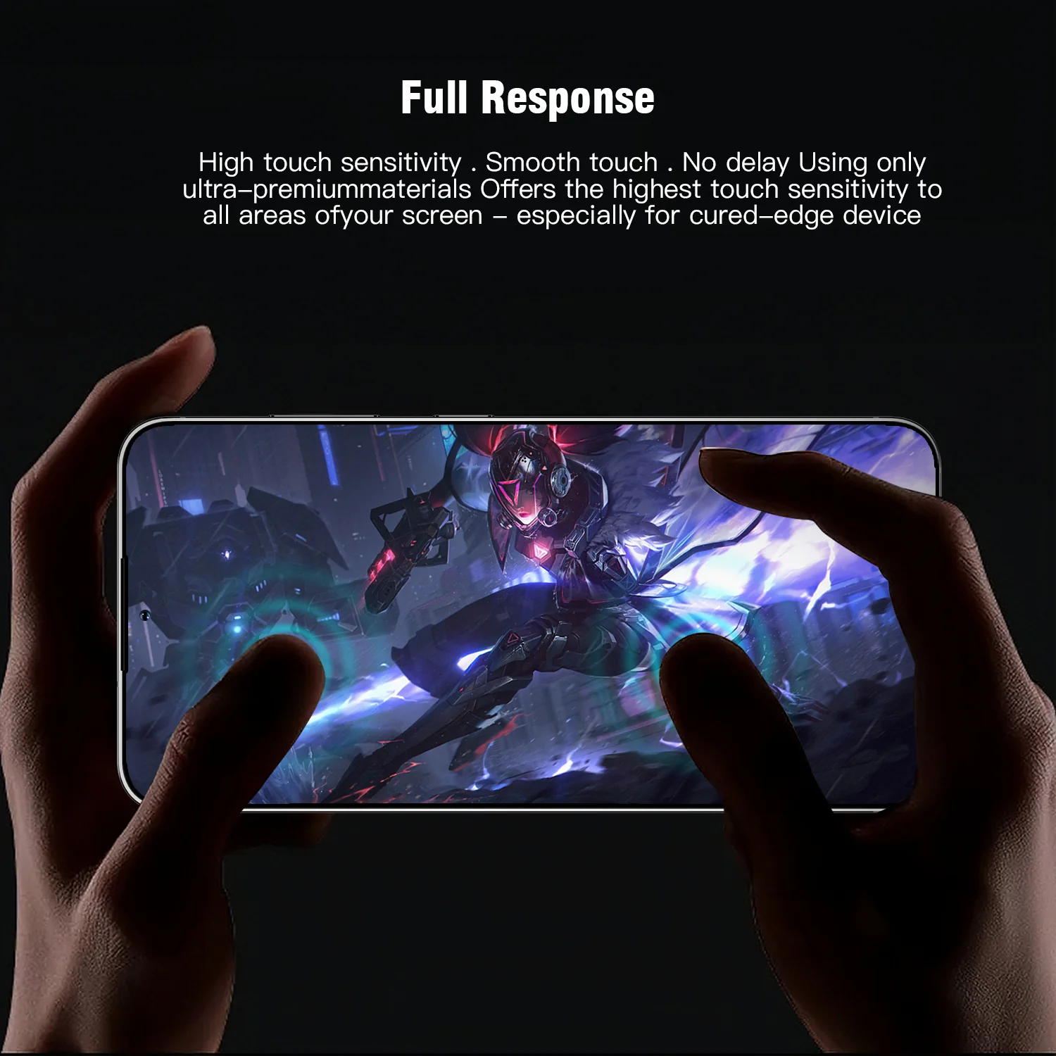 Tough On Samsung Galaxy S24 Plus Screen Tempered Glass Protector - Image 8