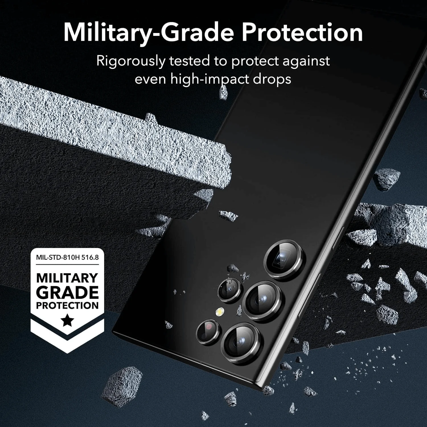 Tough On Samsung Galaxy S25 Ultra Camera Lens Protector - Image 2