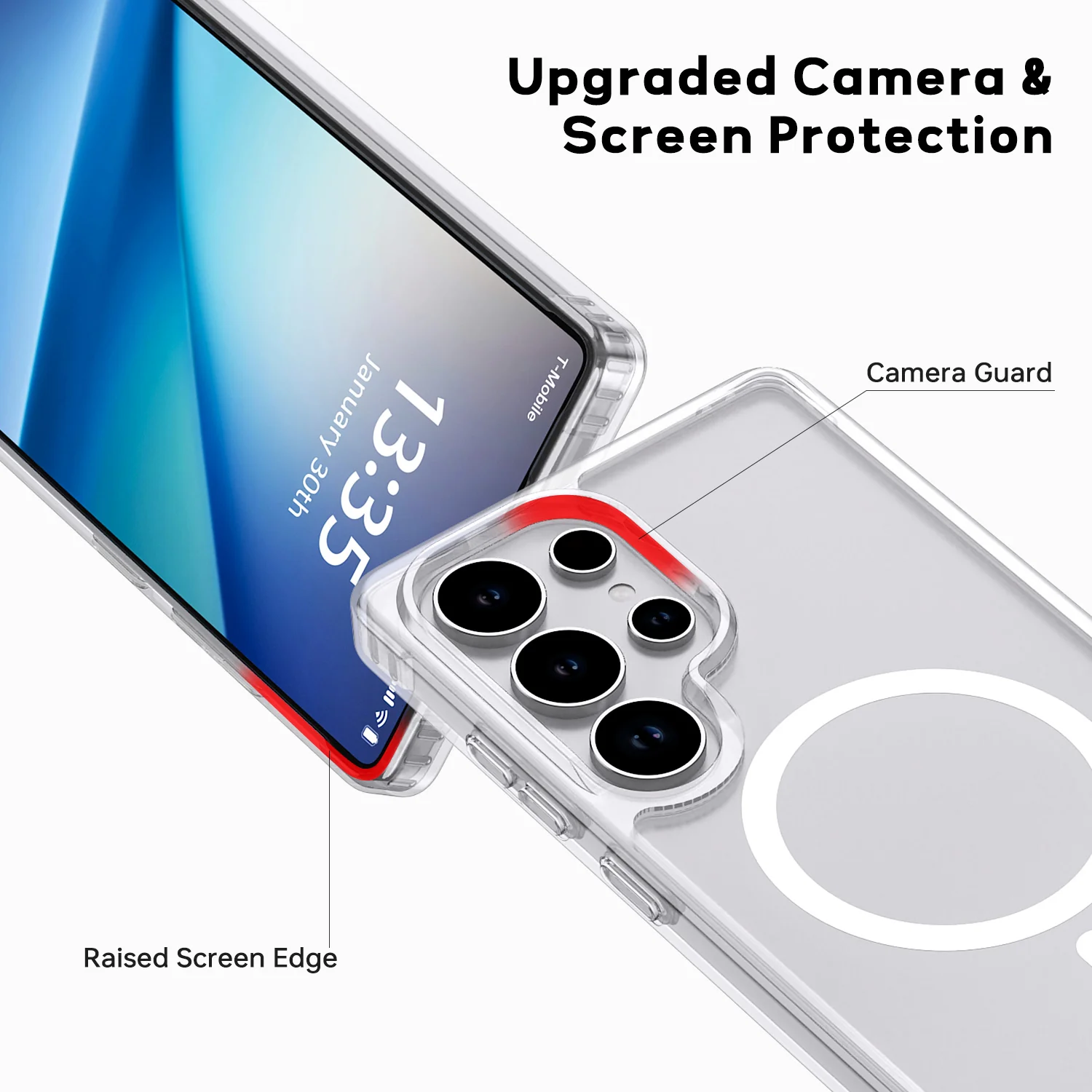 Tough On Samsung Galaxy S25 Ultra Case with MagSafe Clear Air - Image 5
