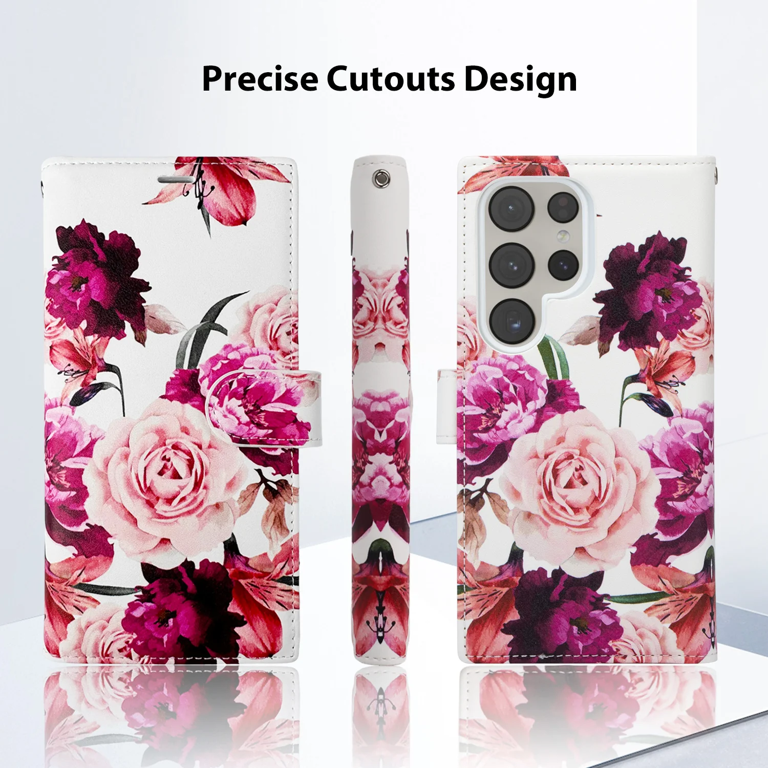 Tough On Samsung Galaxy S25 Ultra Flip Wallet Leather Case - Image 16