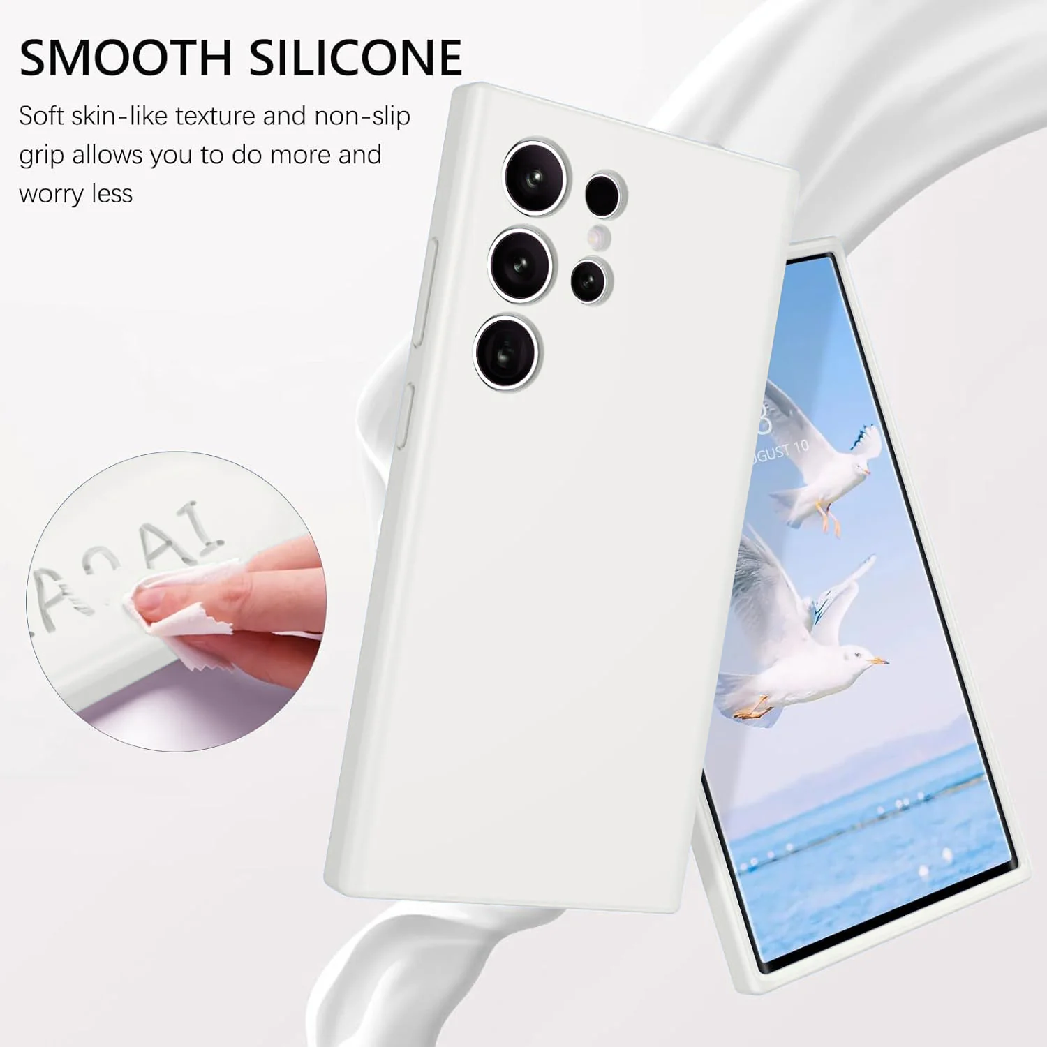 Tough On Samsung Galaxy S25 Ultra Liquid Silicone Case with MagSafe - Image 11