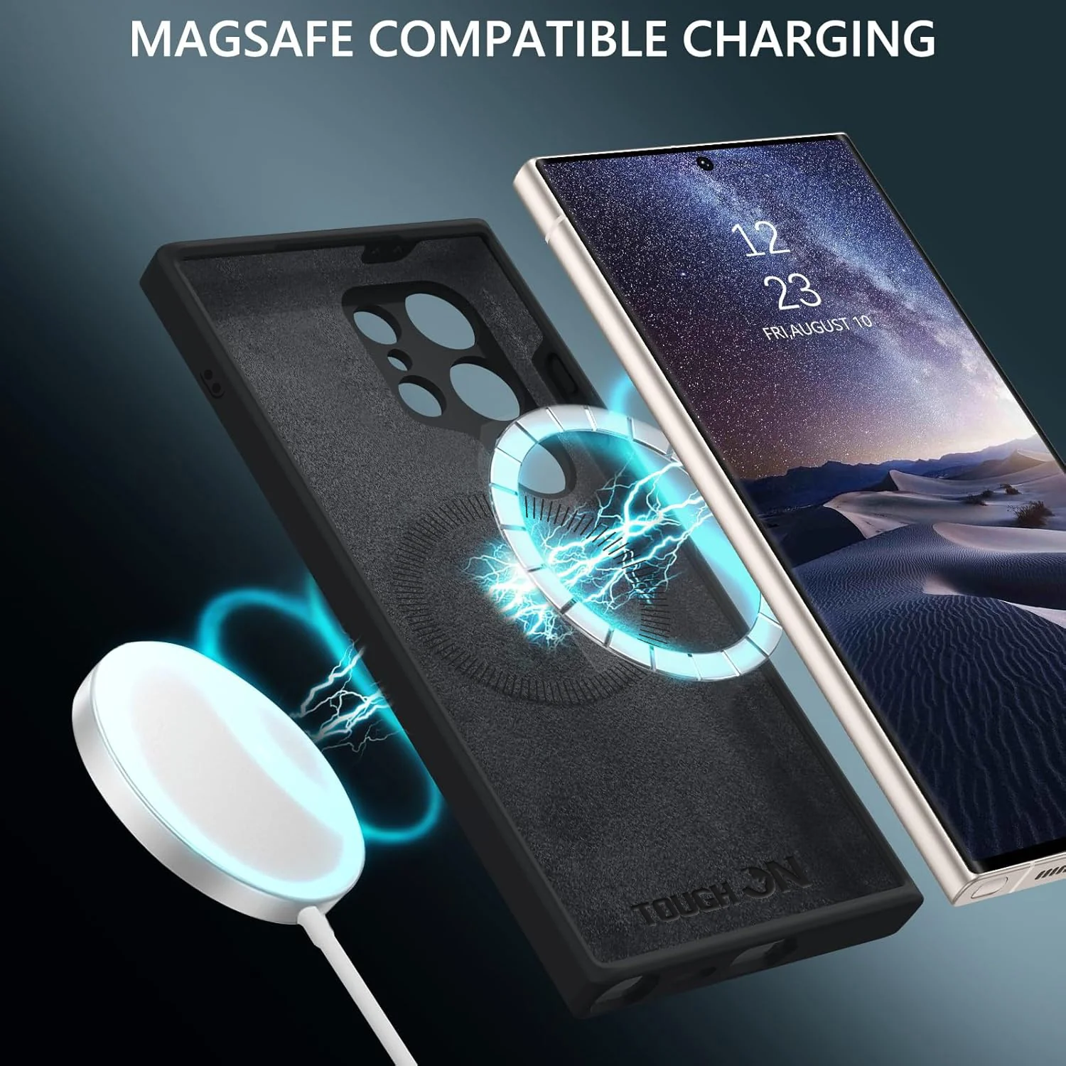 Tough On Samsung Galaxy S25 Ultra Liquid Silicone Case with MagSafe - Image 2