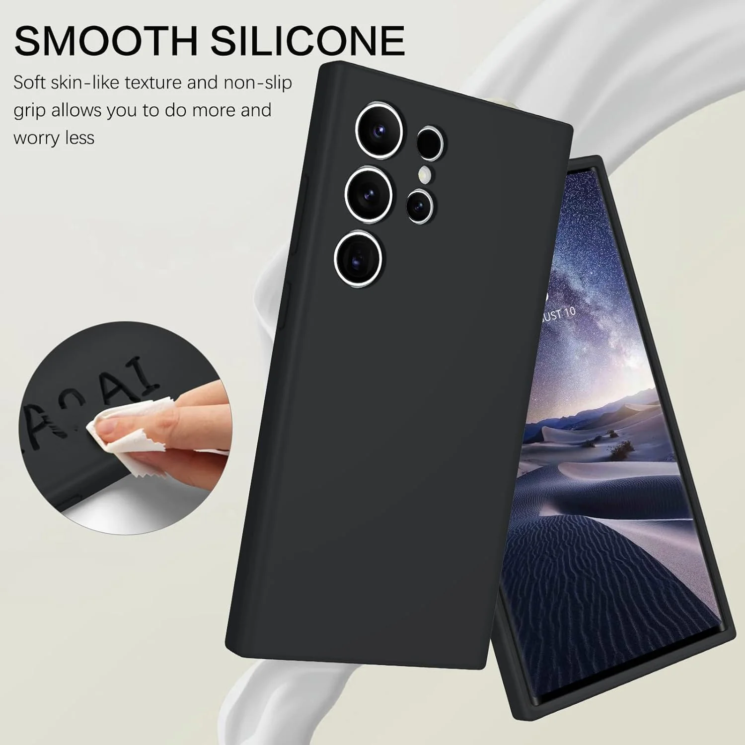 Tough On Samsung Galaxy S25 Ultra Liquid Silicone Case with MagSafe - Image 3