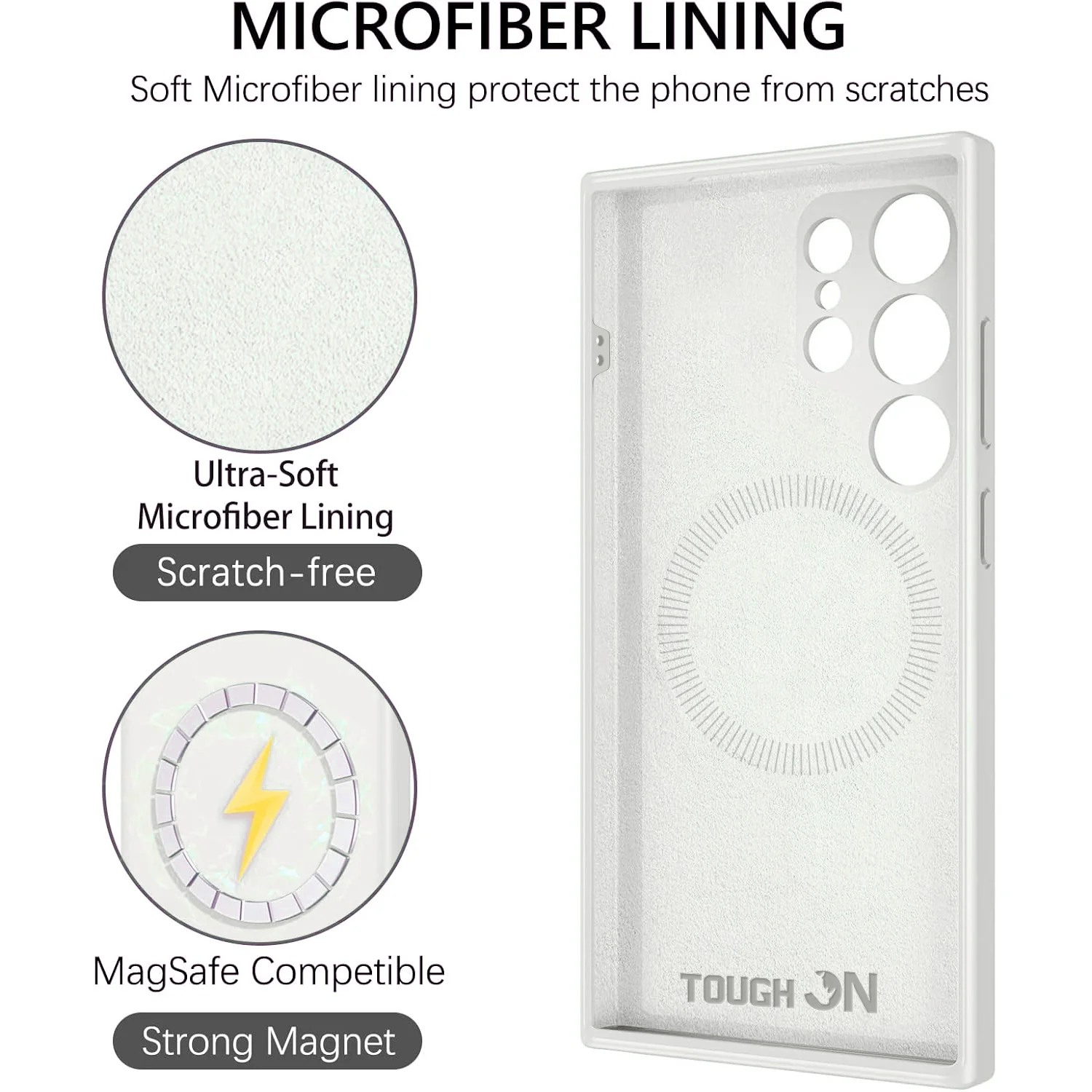 Tough On Samsung Galaxy S25 Ultra Liquid Silicone Case with MagSafe - Image 9