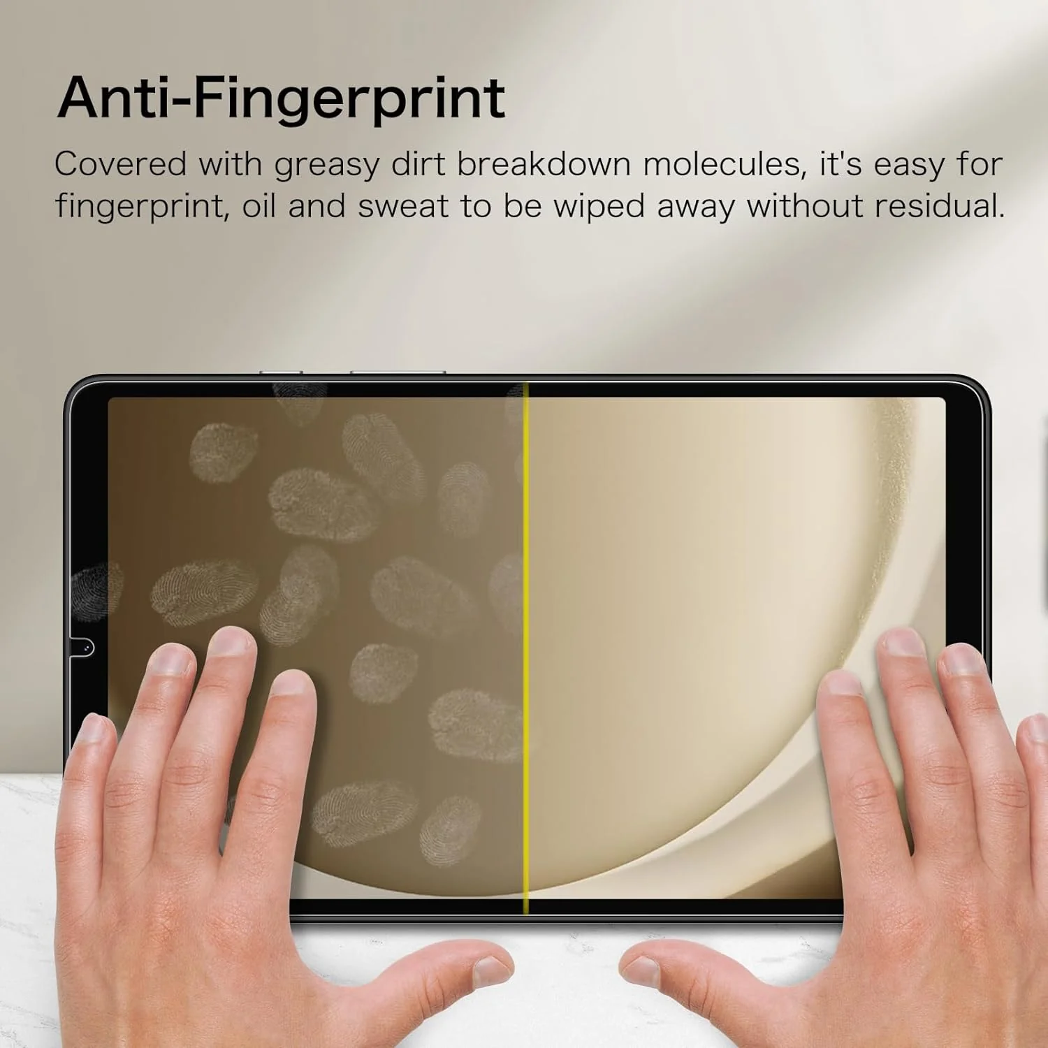 Tough On Samsung Galaxy Tab A9 8.7" Premium Tempered Glass Screen Protector - Image 5