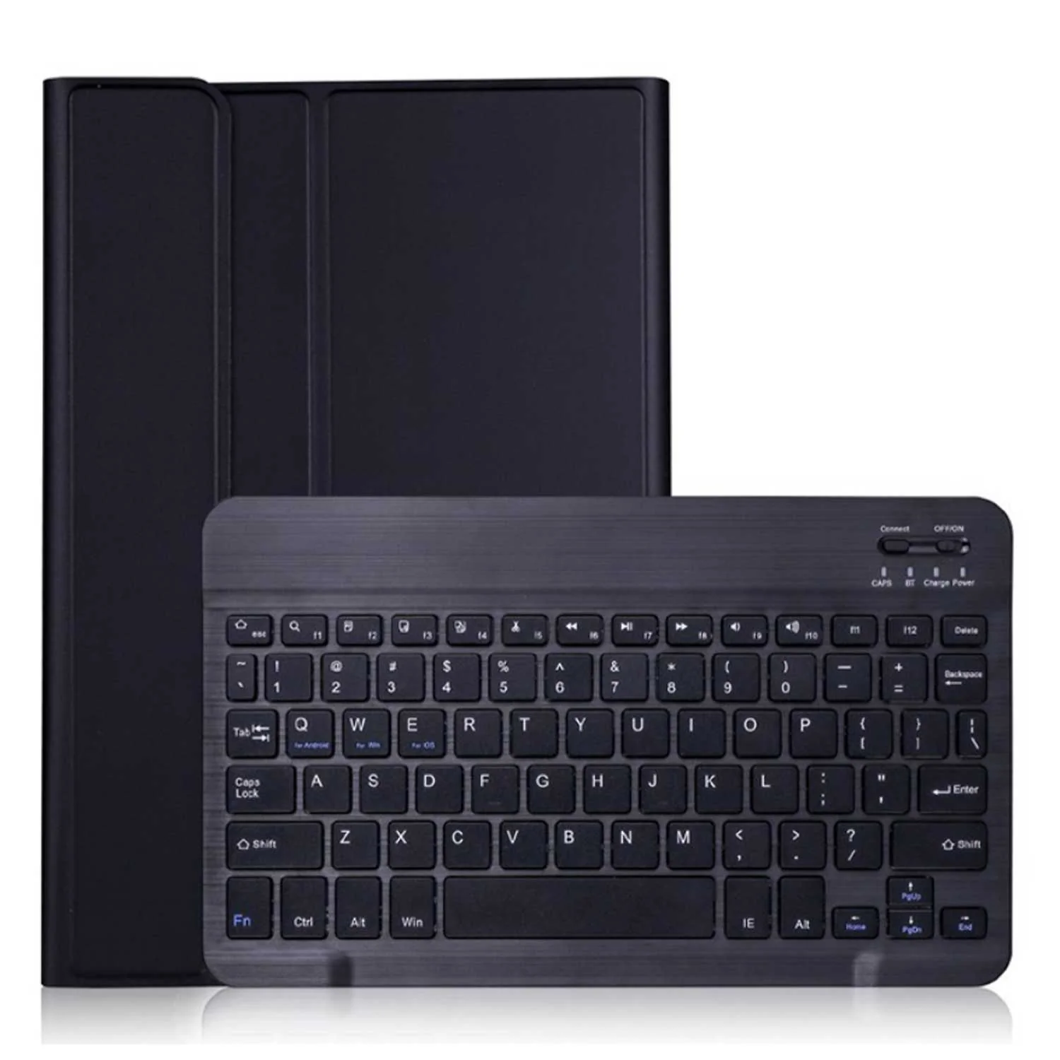 Samsung Galaxy Tab S8 Ultra Bluetooth Keyboard Cover Leather Case Black - Image 3