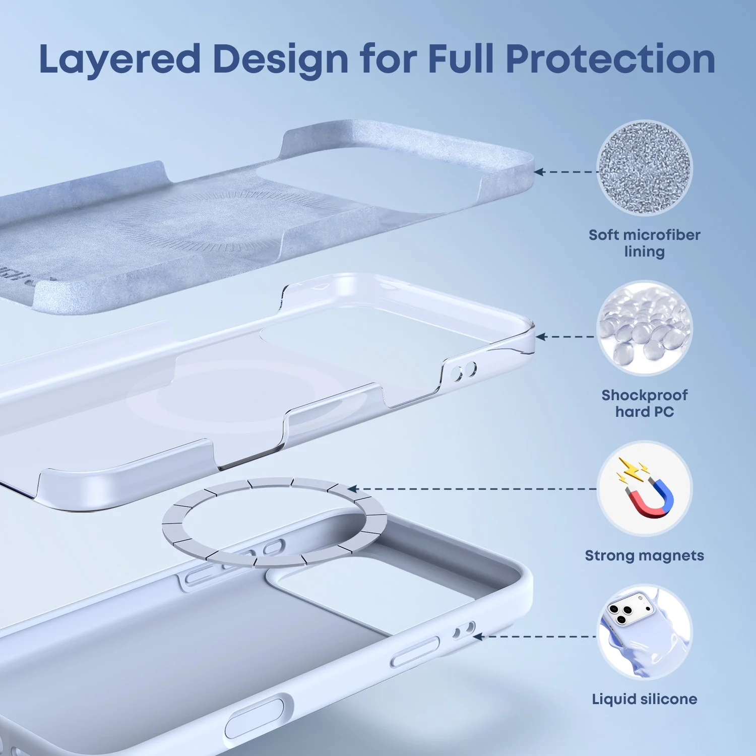 Tough On Silicone MagSafe Case with Camera Control for iPhone 17 Series - Image 15