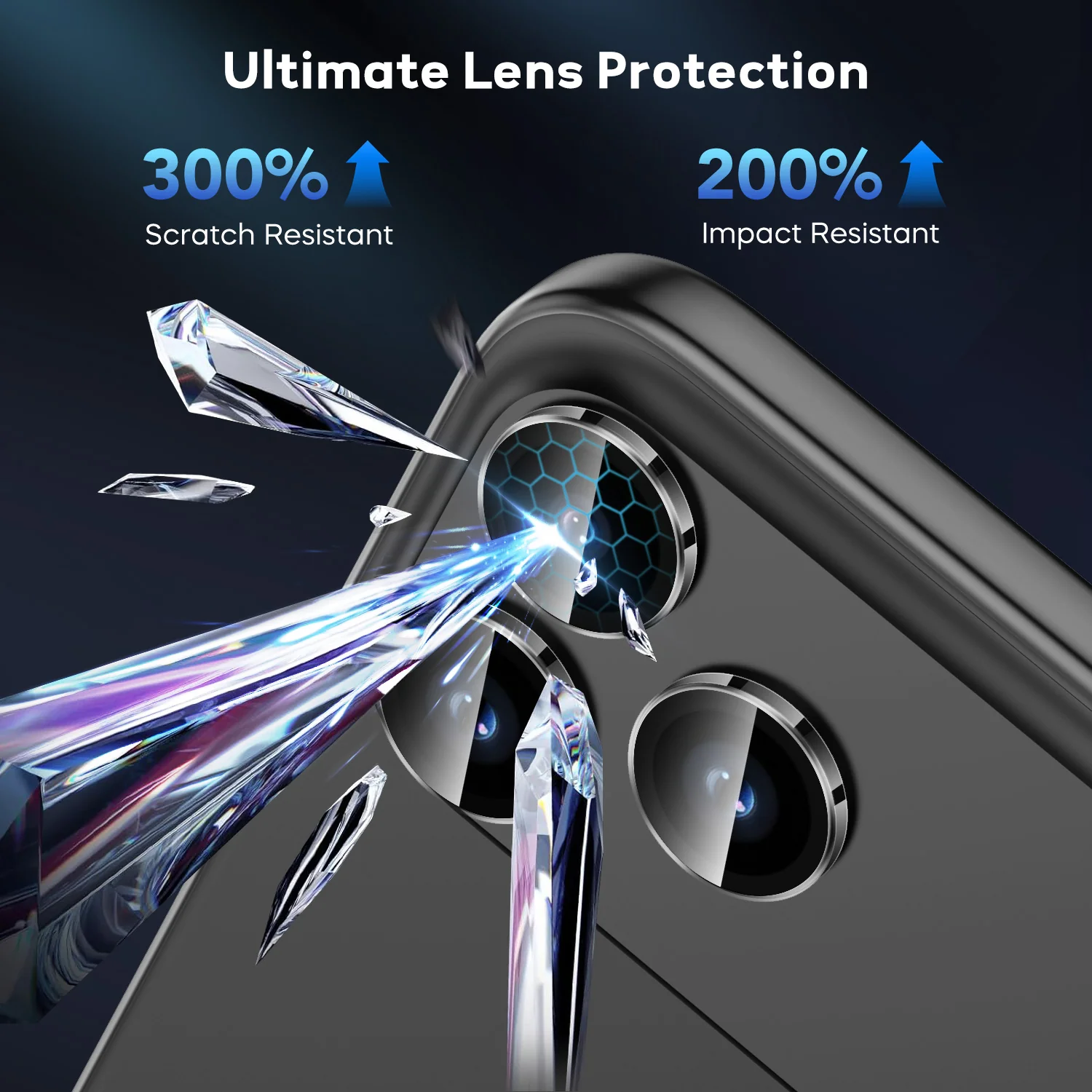 Tough On Camera Lens Protector Tempered Glass for iPhone - Image 43