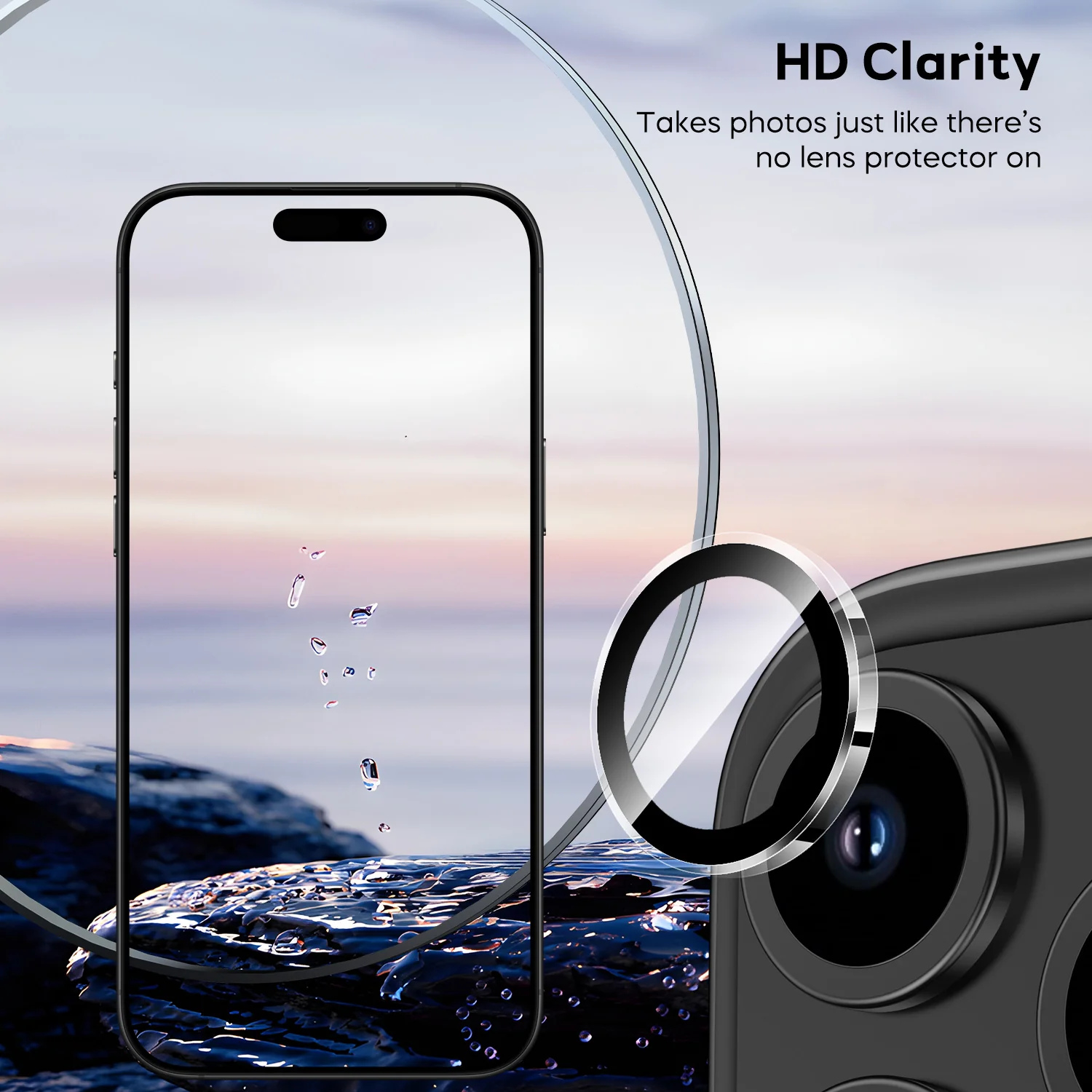Tough On Camera Lens Protector Tempered Glass for iPhone - Image 46