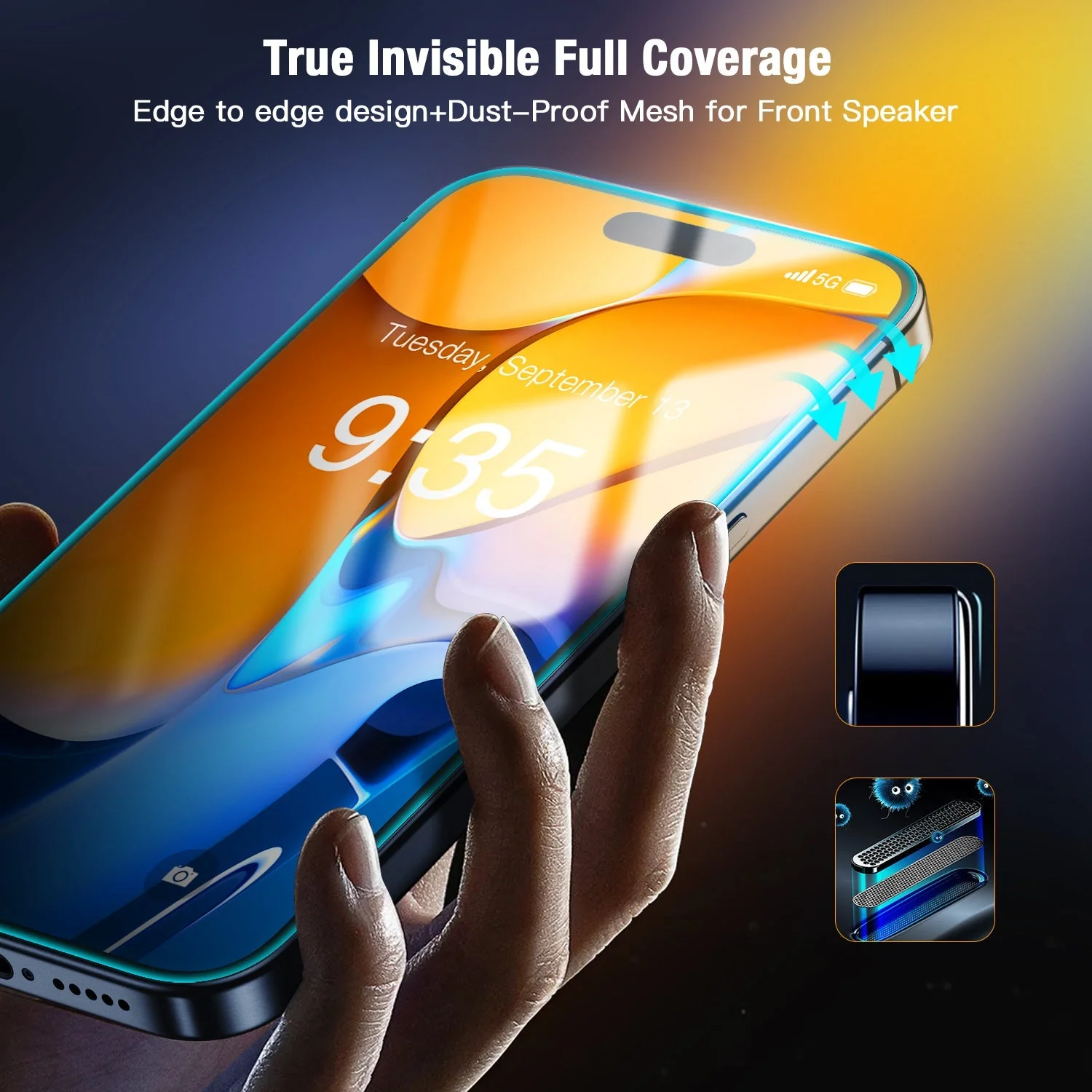 Tough On Tempered Glass Screen Protector 2 Pack for iPhone - Image 12