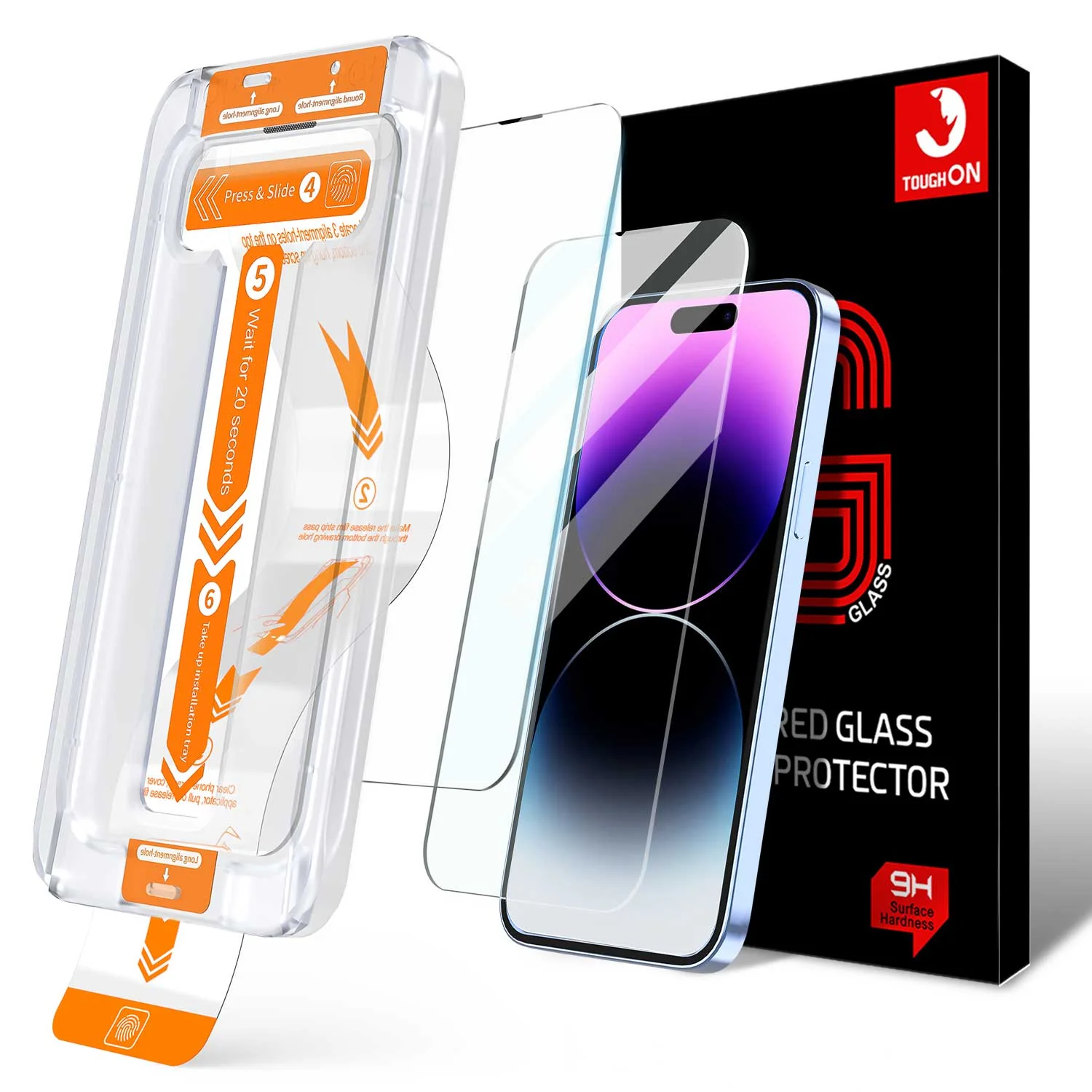 Tough On Tempered Glass Screen Protector 2 Pack for iPhone - Image 17