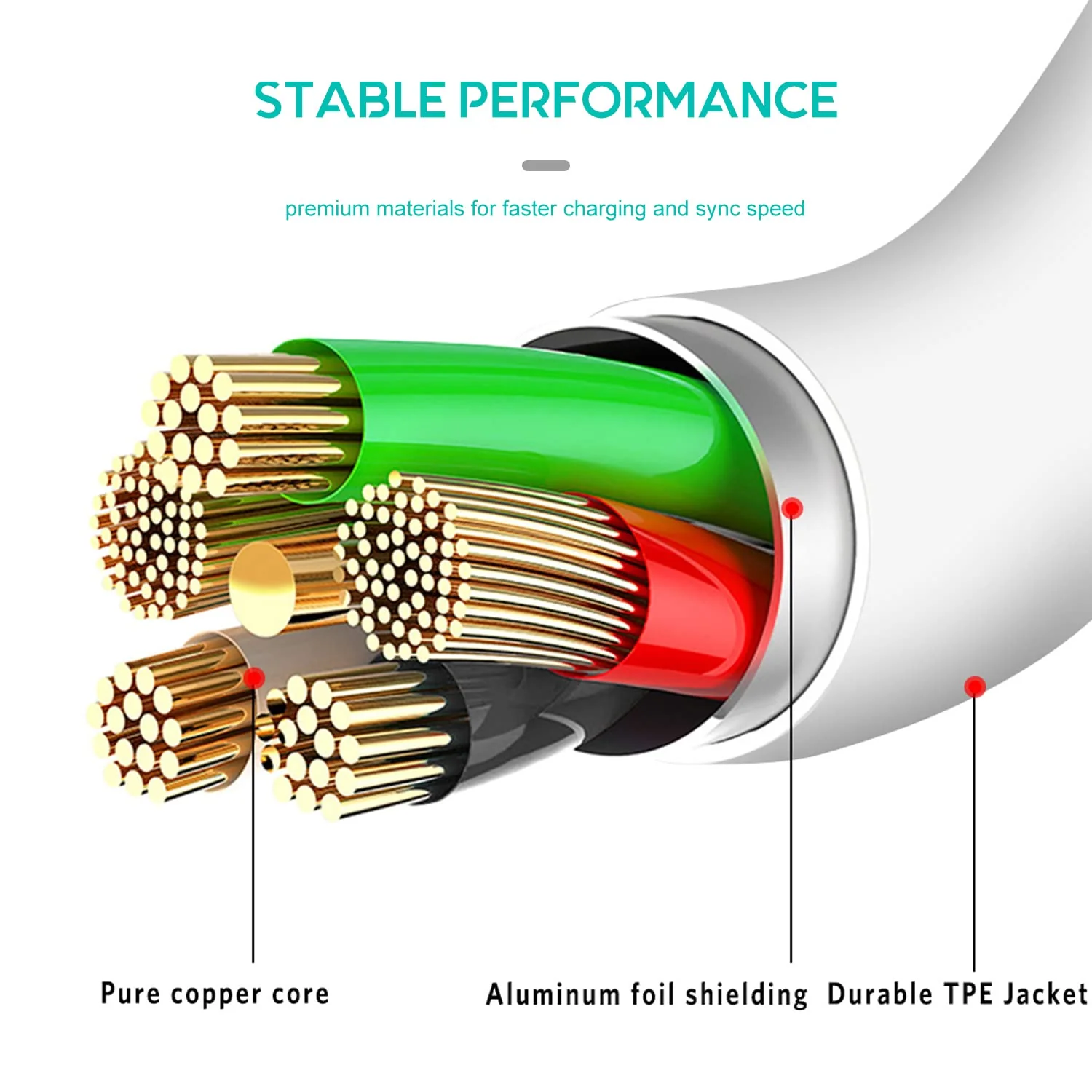 Tough On Type-A to Type-C Charging Cable 0.3M - Image 4