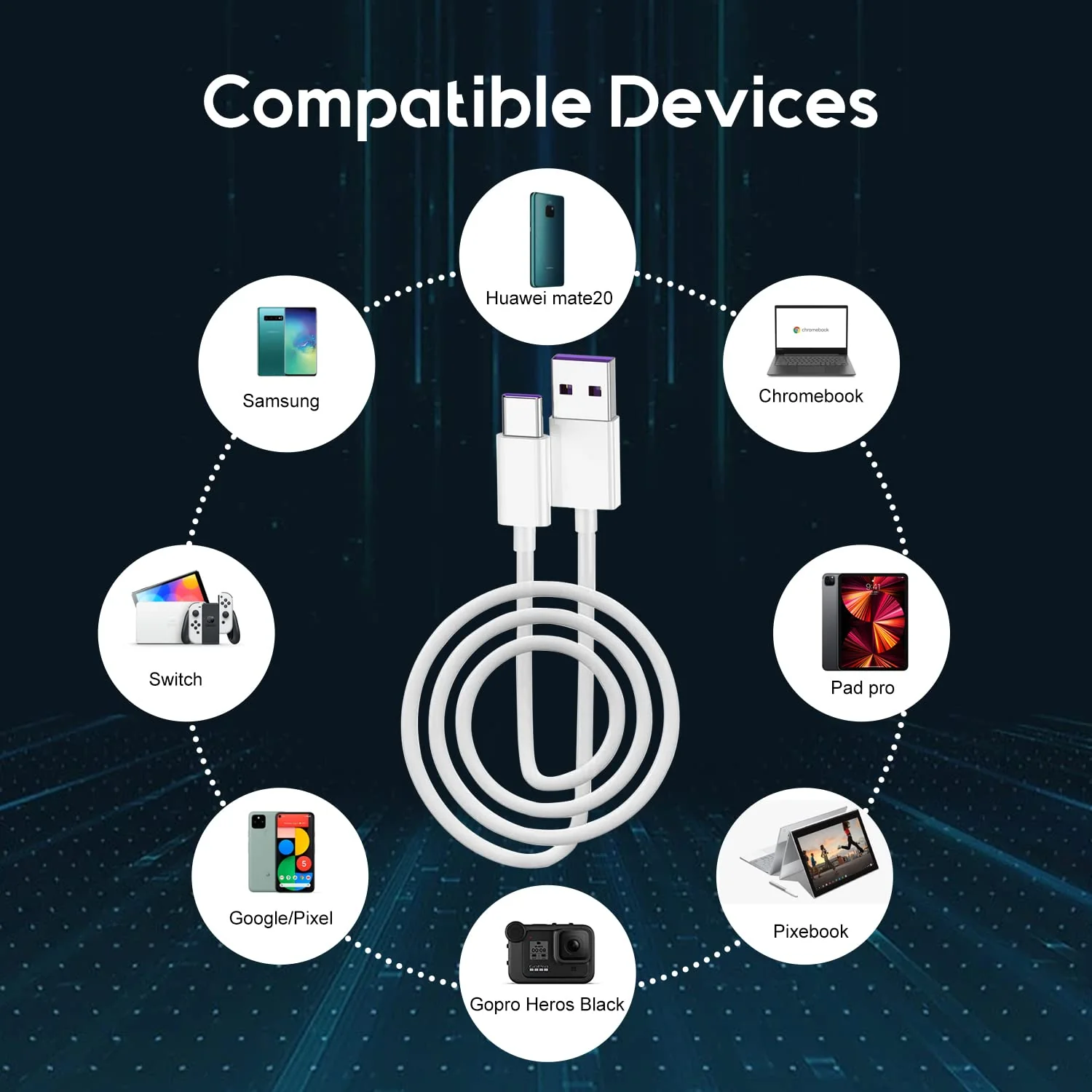 Tough On Type-A to Type-C Charging Cable 0.3M - Image 7
