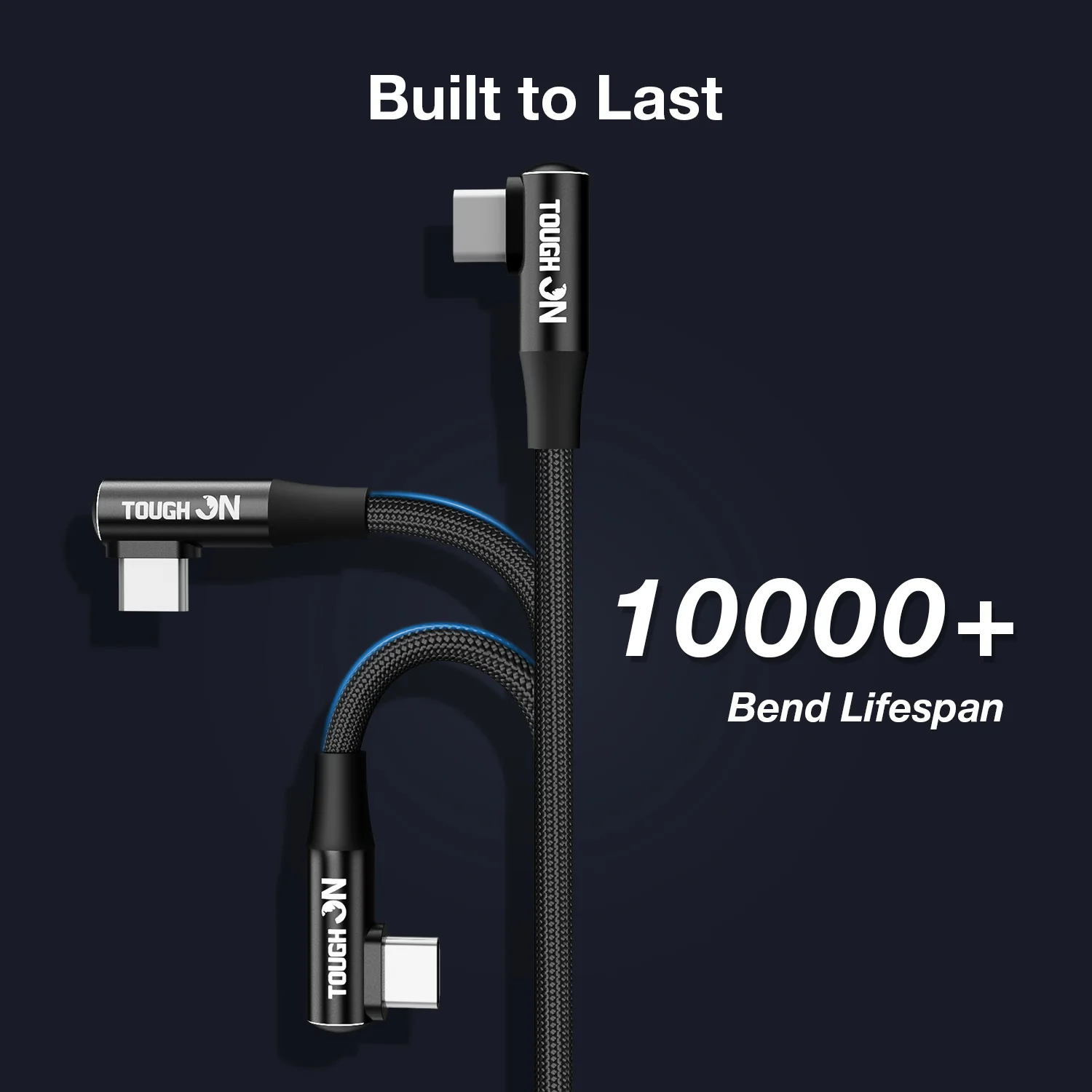 Tough On USB A to USB C Charger Cable 100W Fast Charging - Image 5