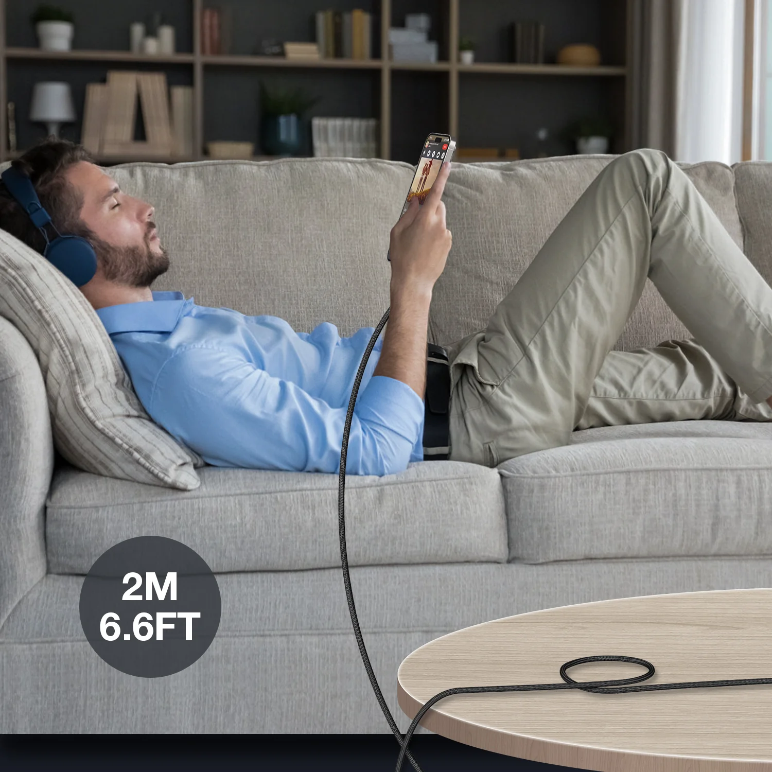 Tough On USB A to USB C Charger Cable 100W Fast Charging - Image 7