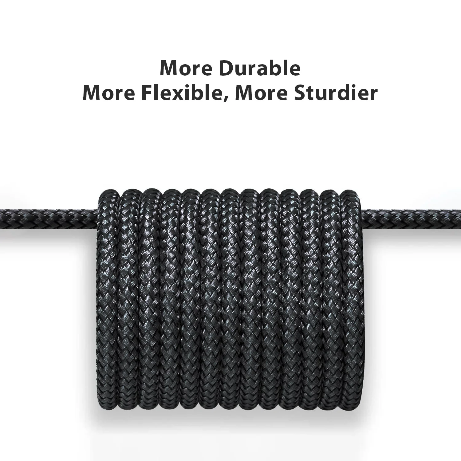 Tough on USB C to USB C Cable Type C Fast Charging 1m Black - Image 5