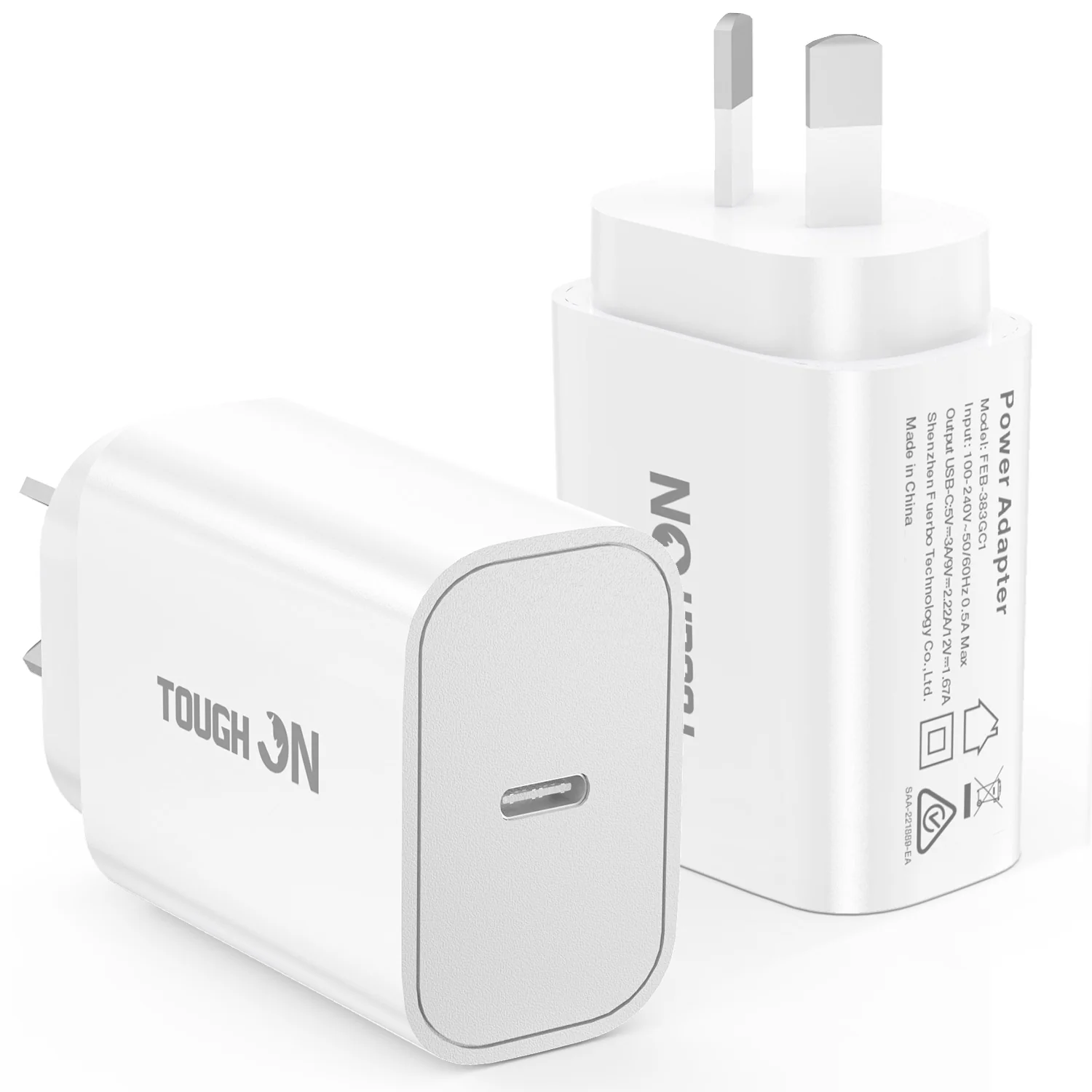 Tough On Tough Power Wall Charger 20W USB C Fast Charge PD 3.0 - Image 6