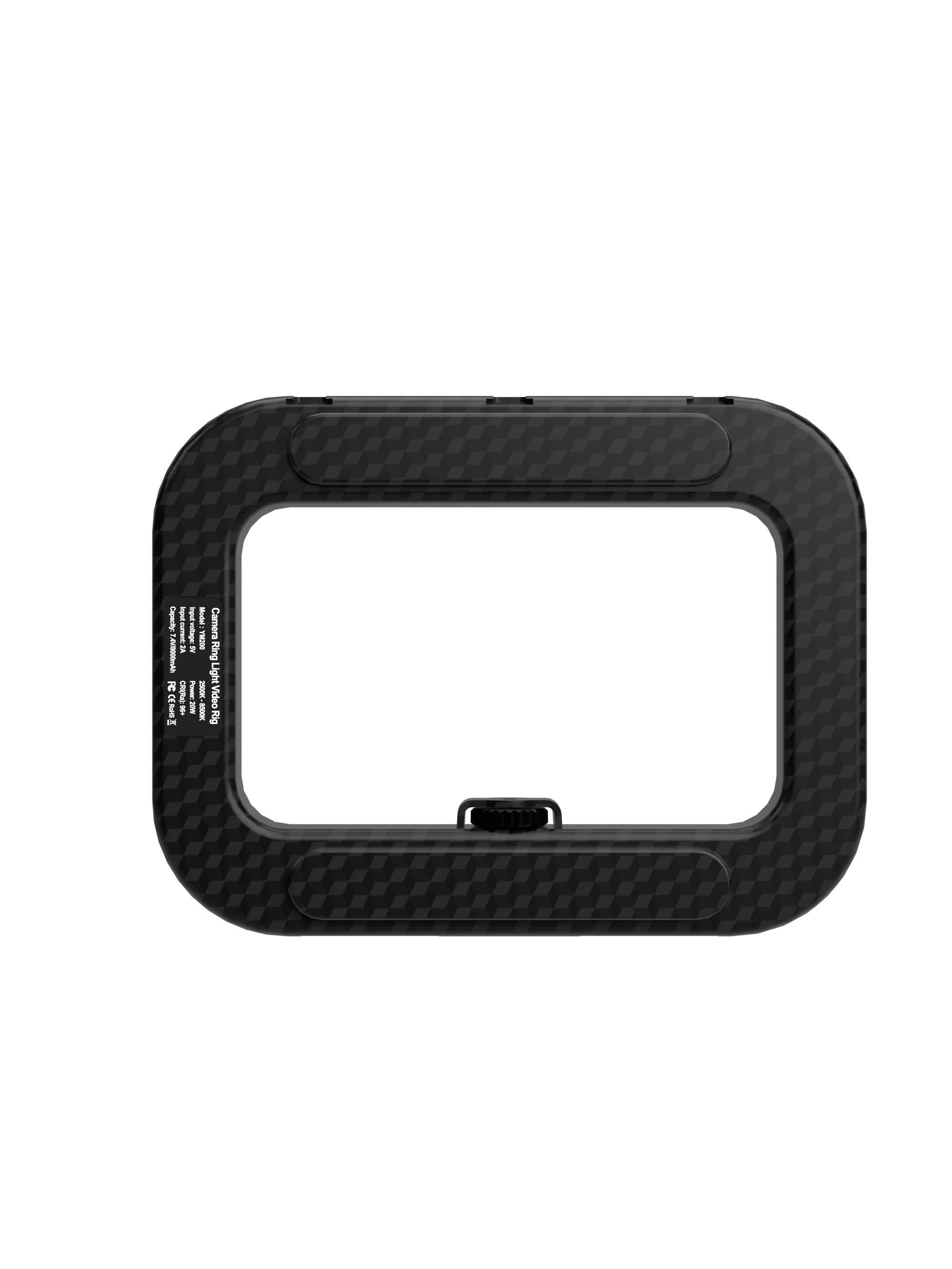 TOYO YM200 Handheld LED Selfie Ring Light with Phone Mount - Image 4