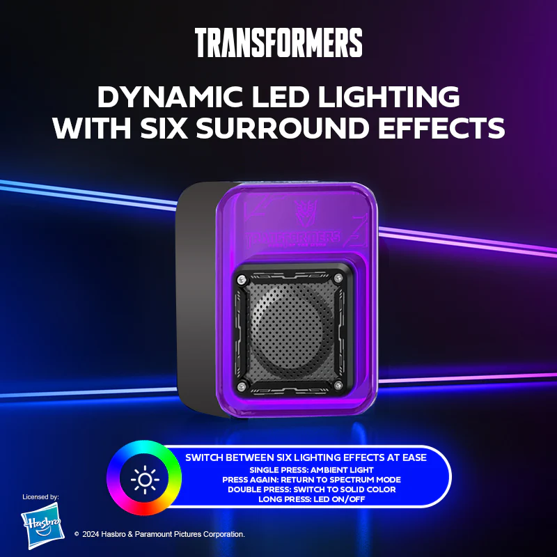 Transformers Portable Wireless Bluetooth Speaker TF-Y02 - Image 4
