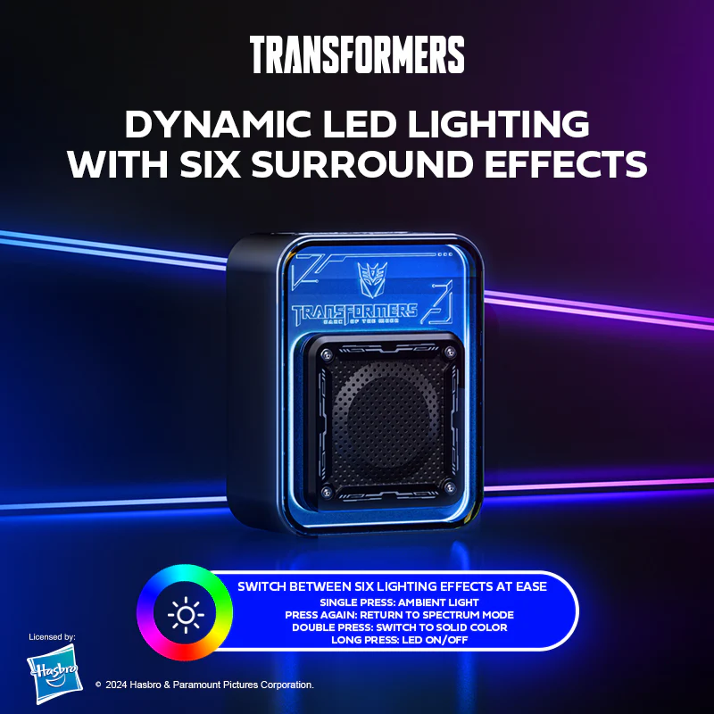 Transformers Portable Wireless Bluetooth Speaker TF-Y02 - Image 7