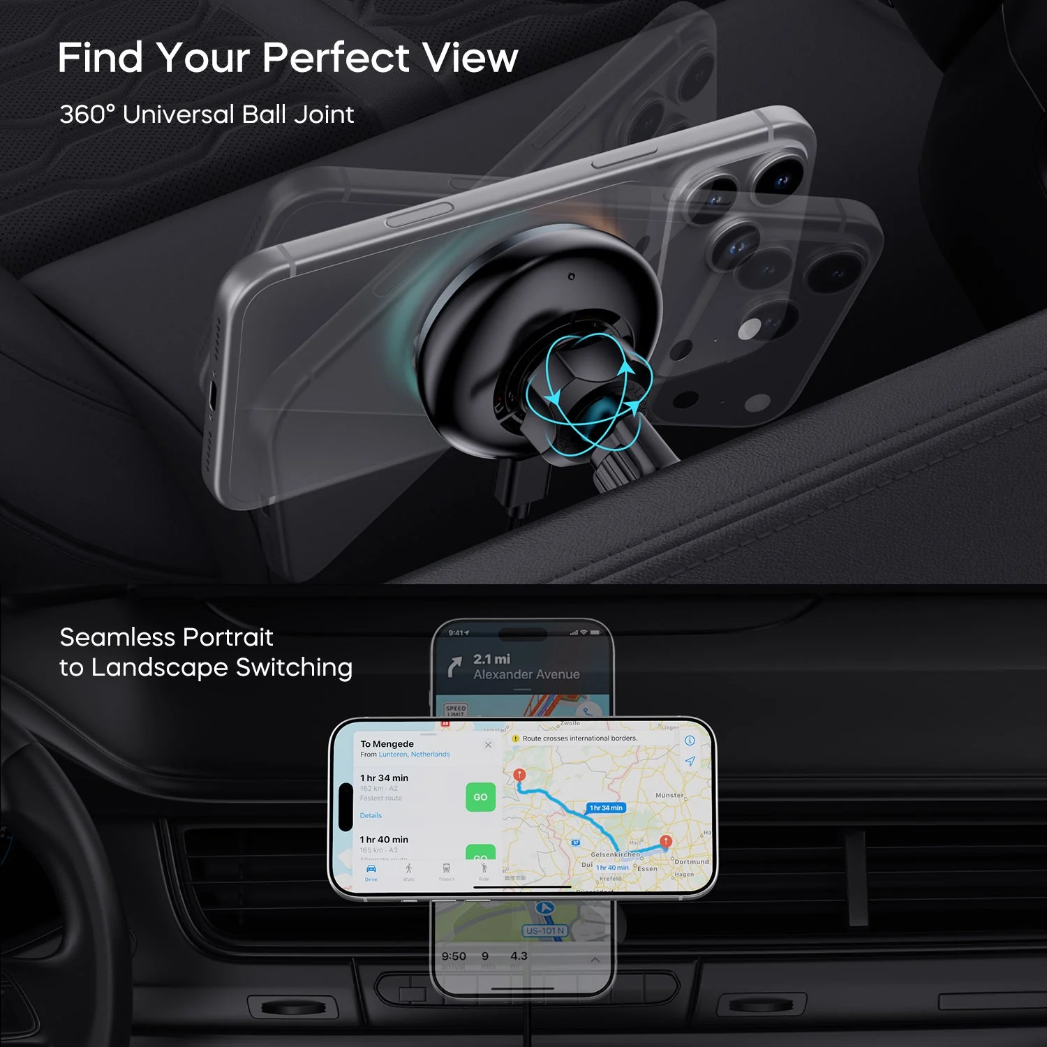 TurboCharge Qi2.2 25W Magnetic Wireless Car Charger with Active Cooling - Image 6