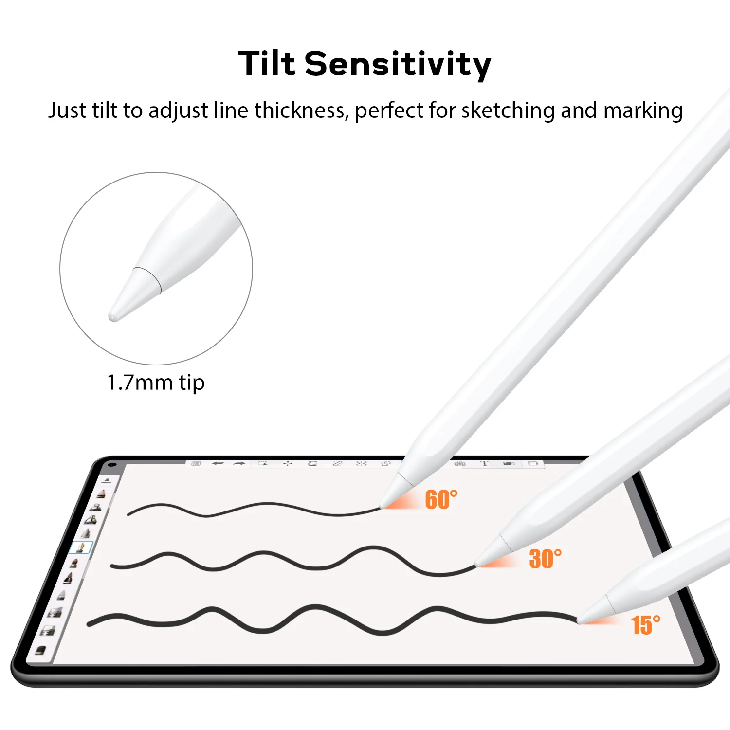 Universal Magnetic Stylus Pen for iPhone/iPad/Android Devices - Image 3