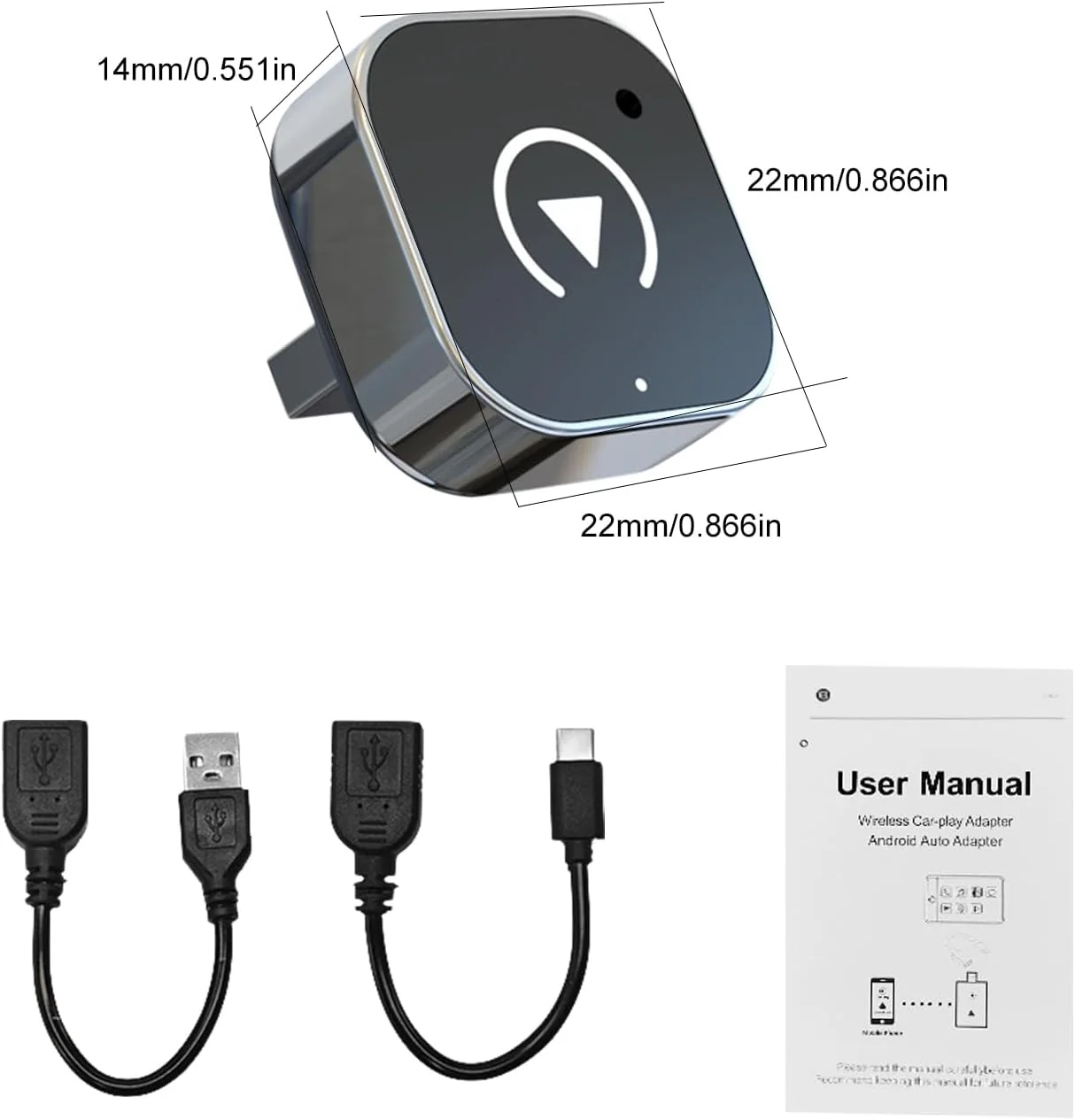 Wireless Carplay and Android Auto Adapter - Image 11