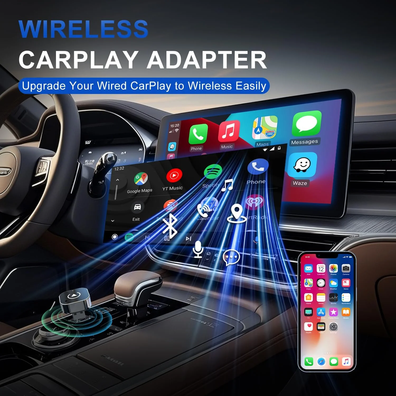 Wireless Carplay and Android Auto Adapter - Image 7