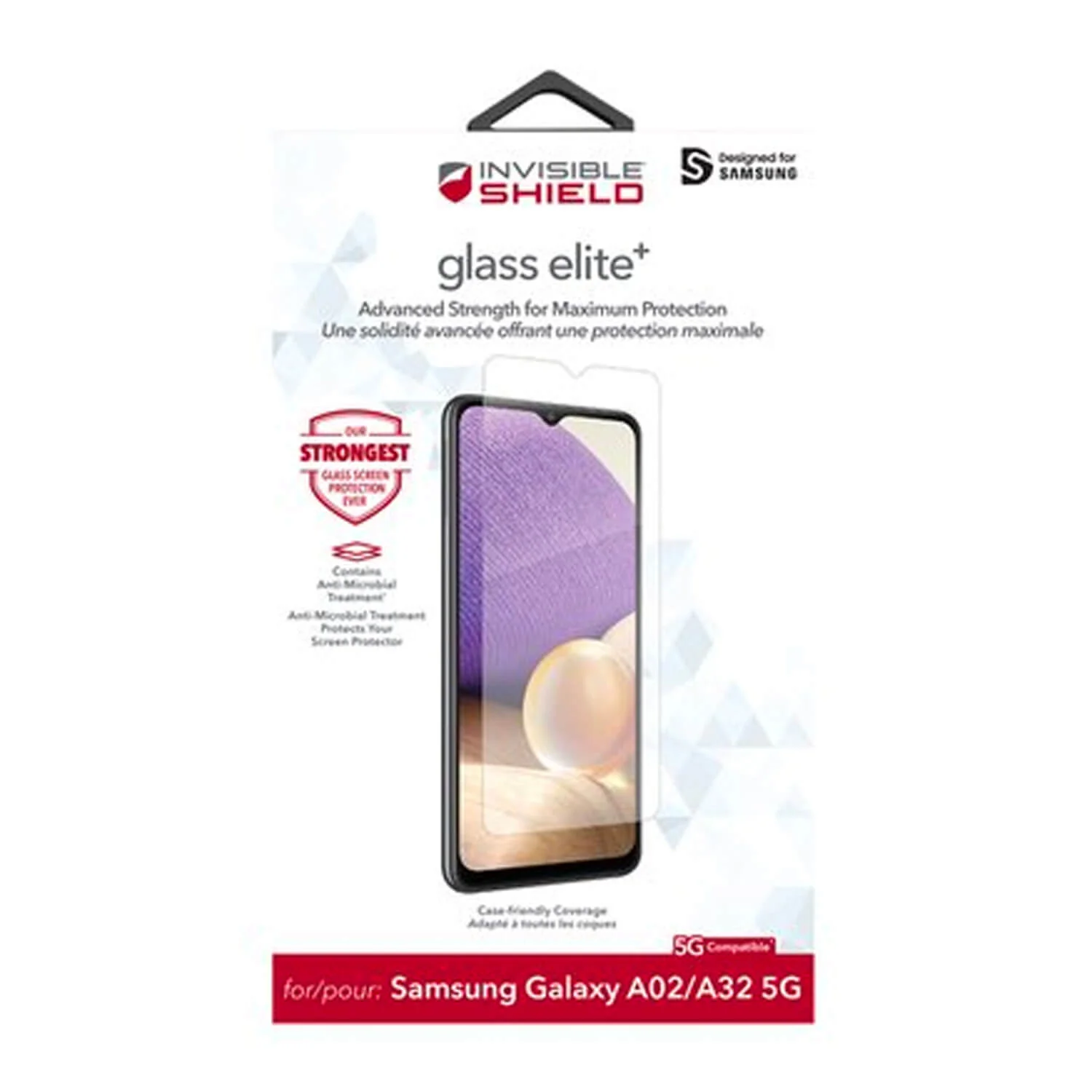 ZAGG InvisibleShield Samsung Galaxy A32 5G Screen Protector Glass Elite+ - Image 5