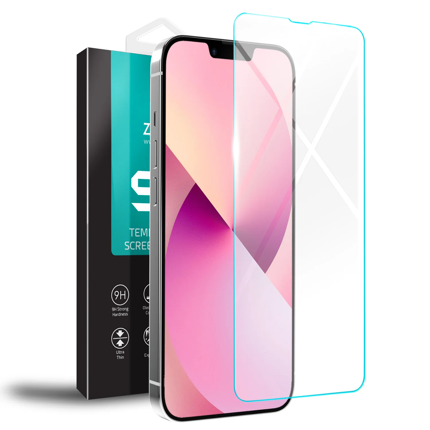 Zuslab iPhone 13 Tempered Glass Screen Protector
